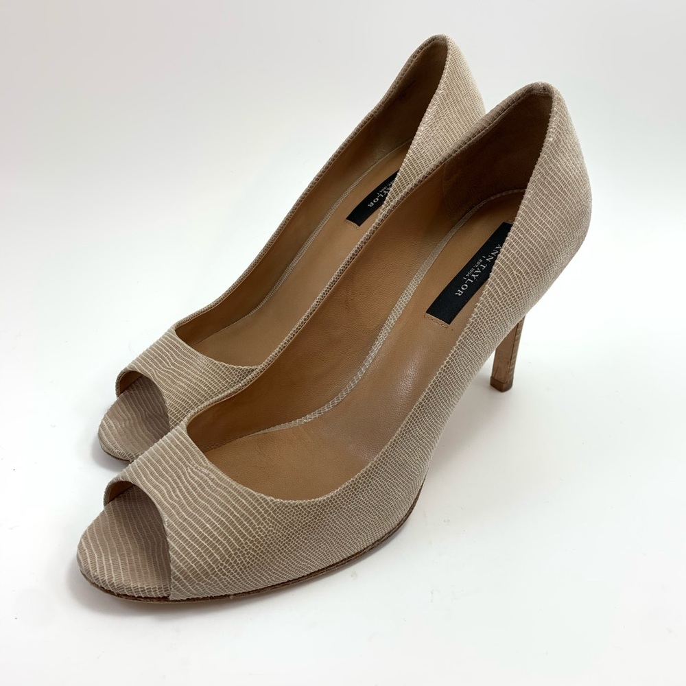 Ann Taylor Peep Toe Heels